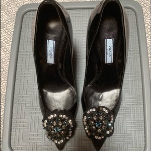 Black Prada Pumps
